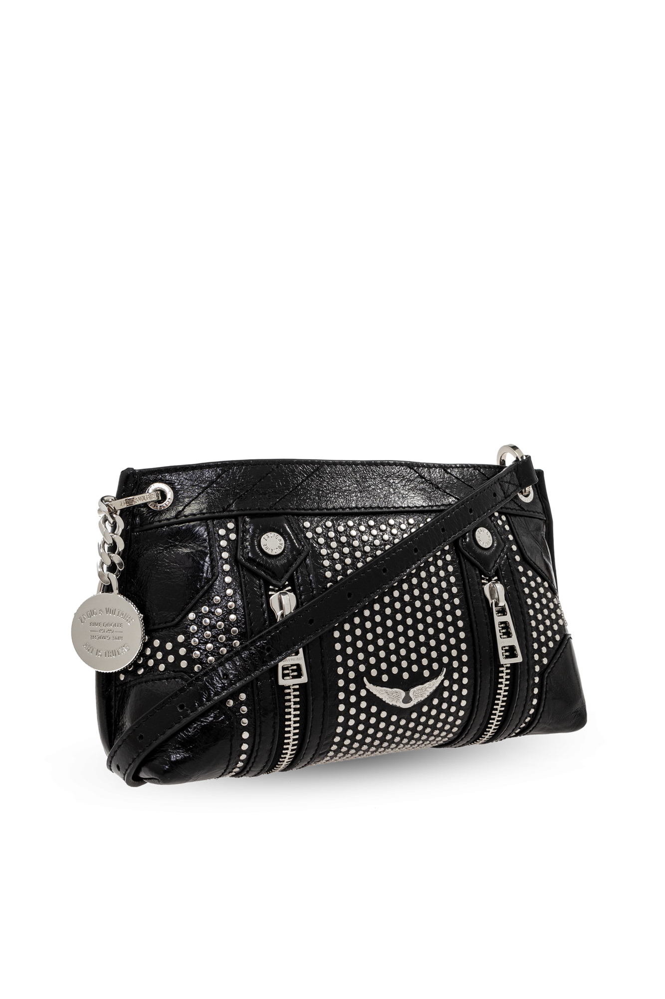 03 logo backpack - Black Shoulder Bag 'Sunny Mood' Zadig
